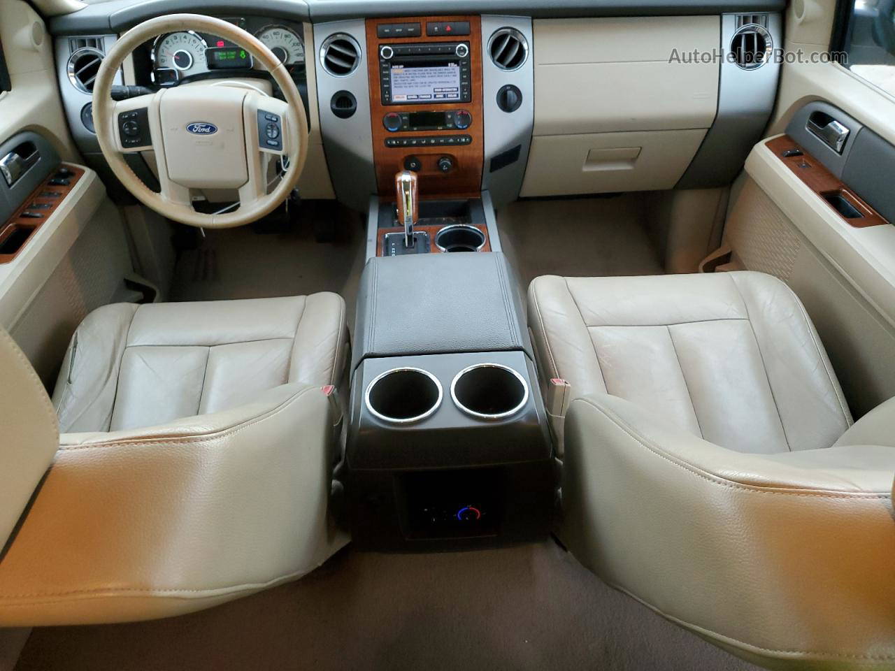 2007 Ford Expedition El Eddie Bauer Red vin: 1FMFK17577LA81997