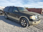 2007 Ford Expedition El Eddie Bauer Black vin: 1FMFK17587LA17483