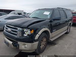2007 Ford Expedition El Eddie Bauer Black vin: 1FMFK17597LA19601