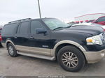 2007 Ford Expedition El Eddie Bauer Black vin: 1FMFK17597LA19601