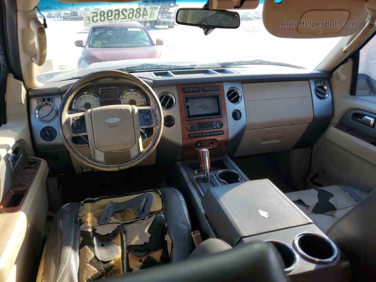 2007 Ford Expedition El Eddie Bauer Бирюзовый vin: 1FMFK175X7LA11975