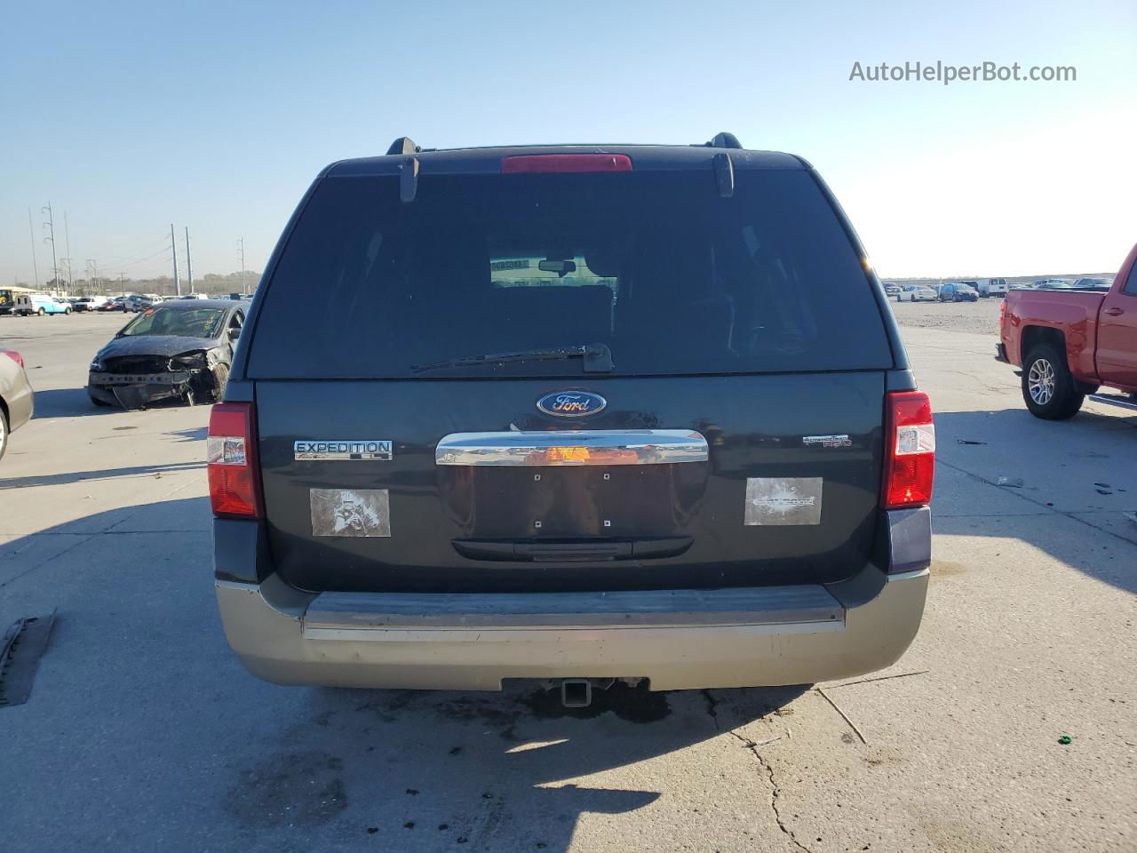 2007 Ford Expedition El Eddie Bauer Бирюзовый vin: 1FMFK175X7LA11975