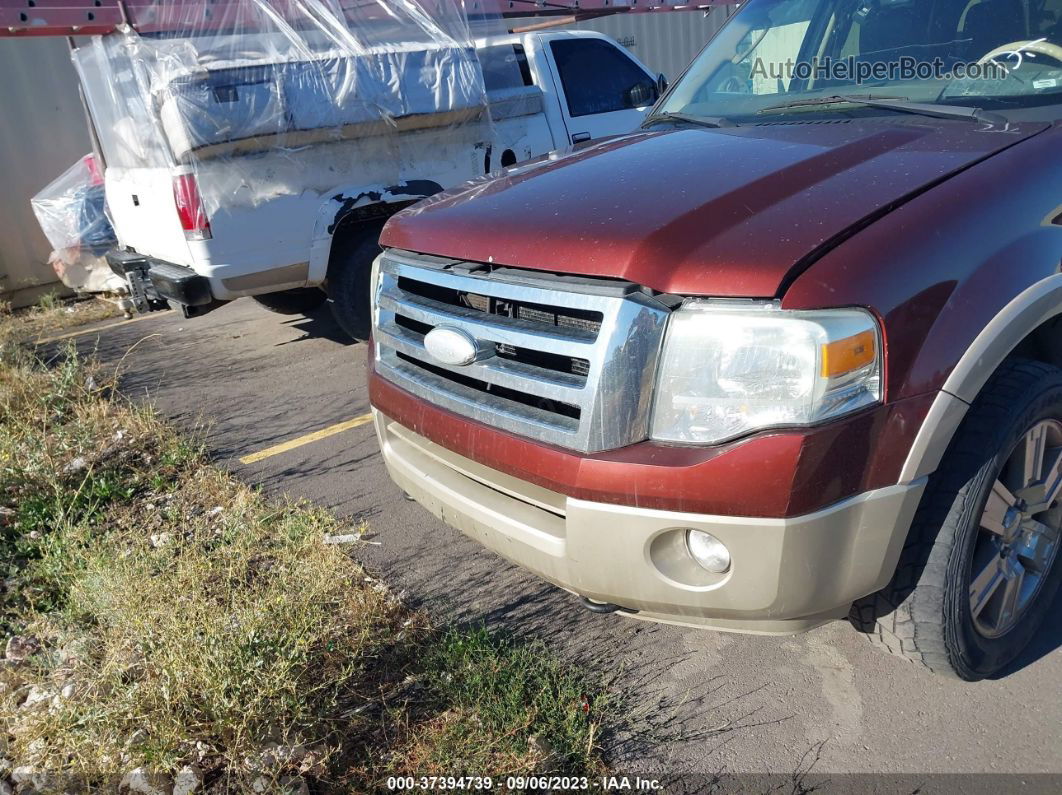 2007 Ford Expedition El Eddie Bauer Red vin: 1FMFK18507LA26760