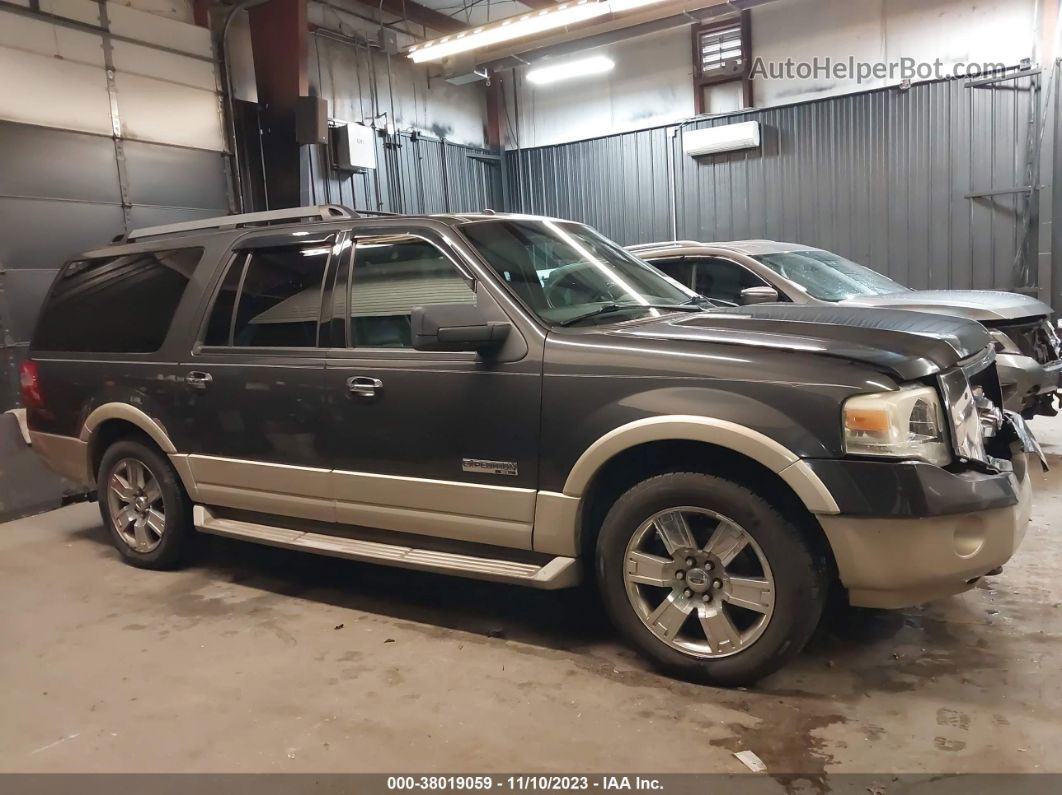 2007 Ford Expedition El Eddie Bauer Tan vin: 1FMFK18507LA32655