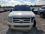 2007 Ford Expedition El Eddie Bauer White vin: 1FMFK18507LA80303