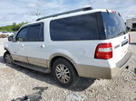 2007 Ford Expedition El Eddie Bauer White vin: 1FMFK18507LA80303