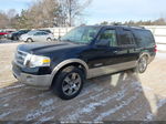 2007 Ford Expedition El Eddie Bauer Black vin: 1FMFK18537LA19978