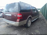 2007 Ford Expedition El Eddie Bauer Maroon vin: 1FMFK18547LA26857