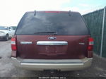 2007 Ford Expedition El Eddie Bauer Maroon vin: 1FMFK18547LA26857