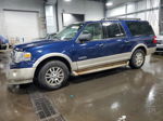 2008 Ford Expedition El Eddie Bauer Синий vin: 1FMFK18568LA59456