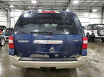 2008 Ford Expedition El Eddie Bauer Blue vin: 1FMFK18568LA59456