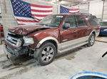 2007 Ford Expedition El Eddie Bauer Maroon vin: 1FMFK18577LA87734