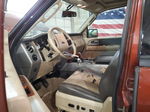 2007 Ford Expedition El Eddie Bauer Maroon vin: 1FMFK18577LA87734