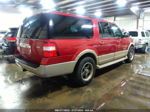 2007 Ford Expedition El Eddie Bauer Maroon vin: 1FMFK18587LA17790