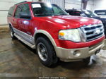 2007 Ford Expedition El Eddie Bauer Maroon vin: 1FMFK18587LA17790