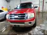 2007 Ford Expedition El Eddie Bauer Maroon vin: 1FMFK18587LA17790