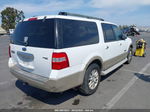 2007 Ford Expedition El Eddie Bauer Белый vin: 1FMFK18597LA06331