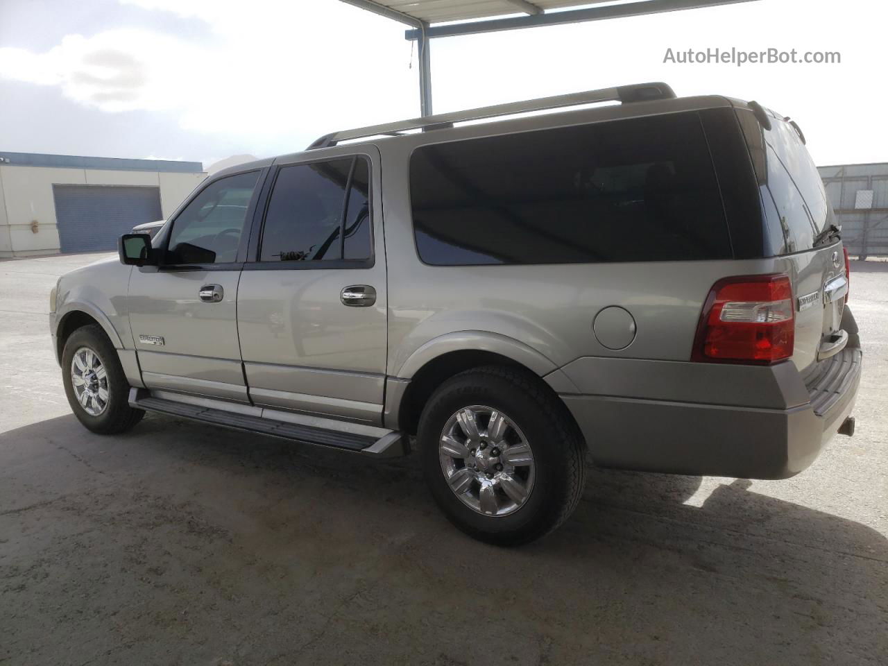 2008 Ford Expedition El Limited Gray vin: 1FMFK19508LA61458