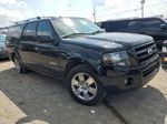 2008 Ford Expedition El Limited Black vin: 1FMFK19508LA80947