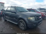 2007 Ford Expedition El Limited Black vin: 1FMFK19527LA20716