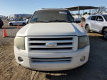 2008 Ford Expedition El Limited Beige vin: 1FMFK19528LA58173