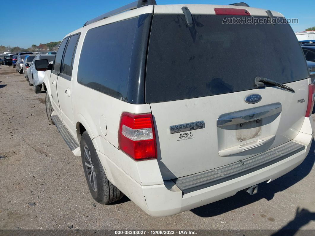 2007 Ford Expedition El Limited White vin: 1FMFK19537LA54437