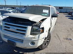 2007 Ford Expedition El Limited White vin: 1FMFK19537LA54437