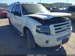 2007 Ford Expedition El Limited White vin: 1FMFK19537LA54437