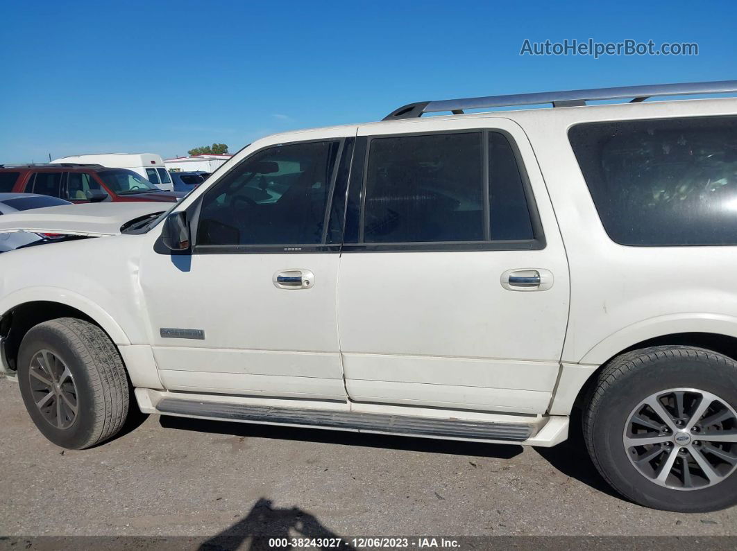 2007 Ford Expedition El Limited White vin: 1FMFK19537LA54437