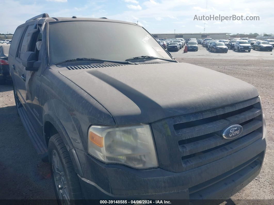 2007 Ford Expedition El Limited Черный vin: 1FMFK19547LA33497