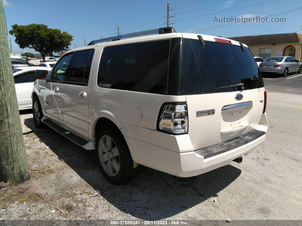 2007 Ford Expedition El Limited Beige vin: 1FMFK19557LA21231