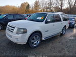 2007 Ford Expedition El Limited White vin: 1FMFK19557LA22380