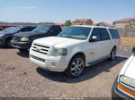 2007 Ford Expedition El Limited White vin: 1FMFK19567LA90350