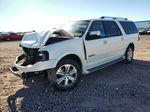 2007 Ford Expedition El Limited White vin: 1FMFK19577LA19948