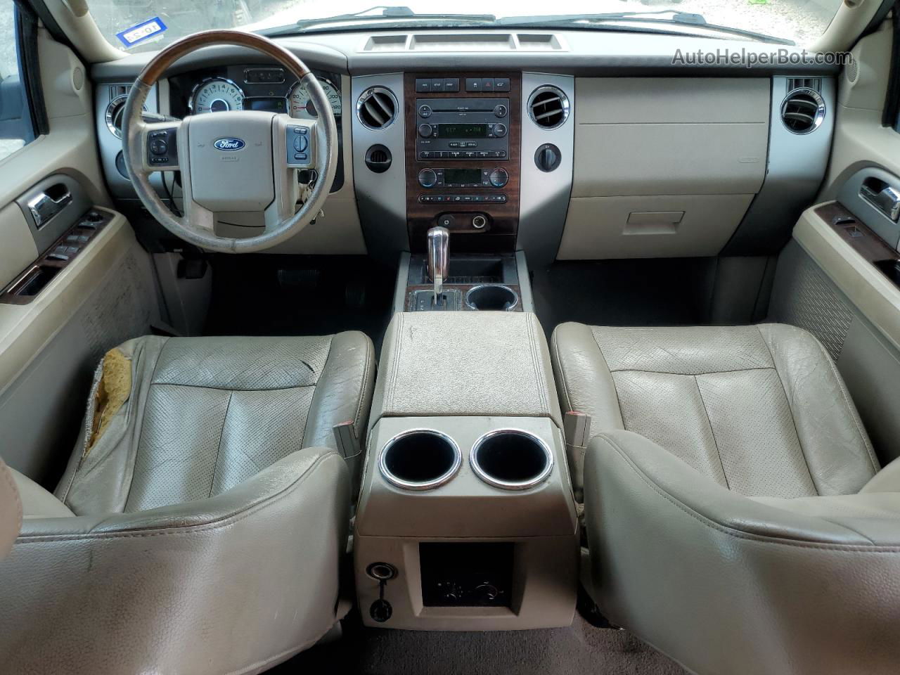 2007 Ford Expedition El Limited Белый vin: 1FMFK19577LA99090