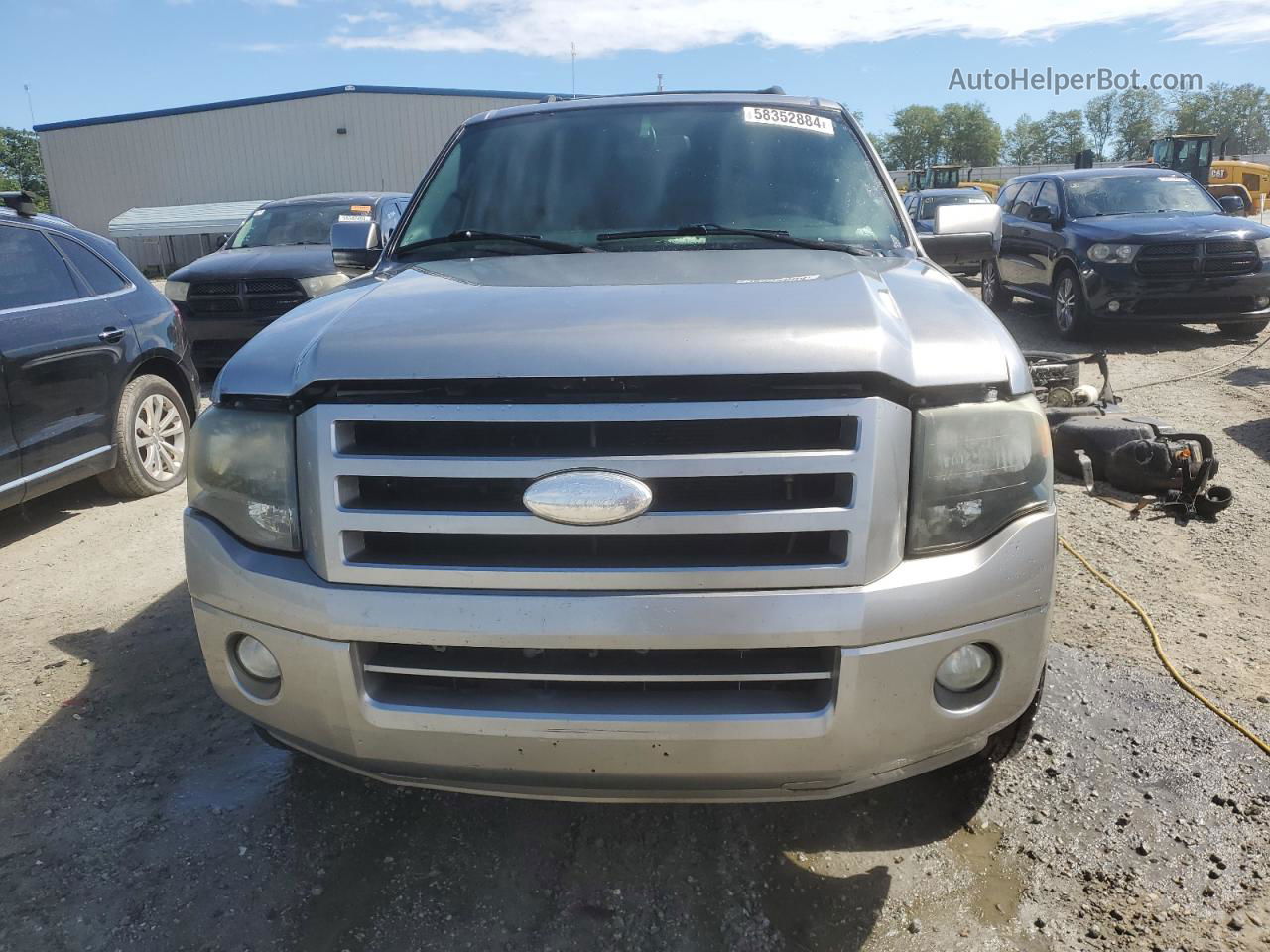 2008 Ford Expedition El Limited Silver vin: 1FMFK19578LA58623