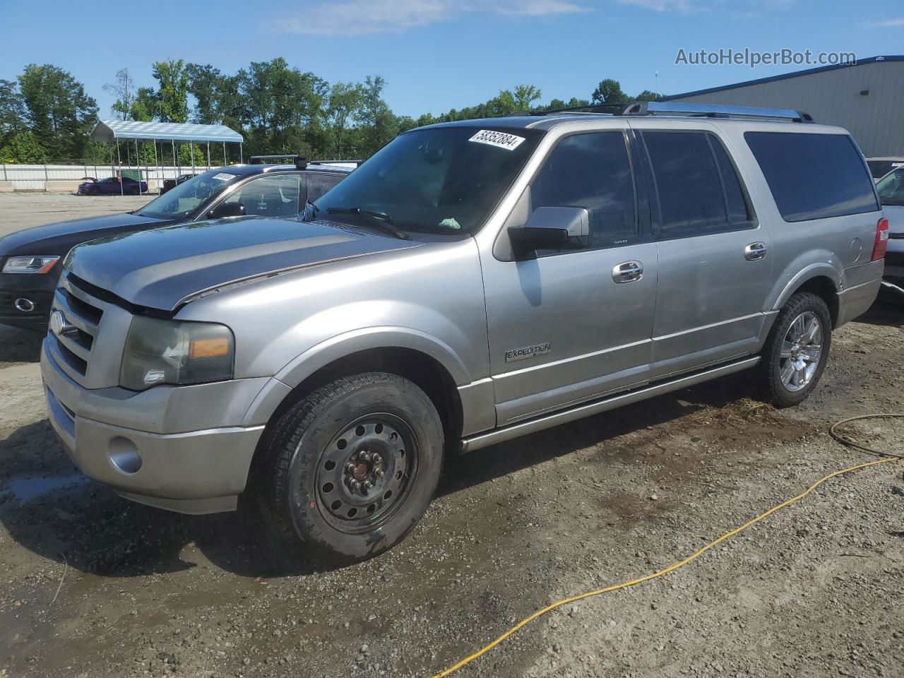 2008 Ford Expedition El Limited Silver vin: 1FMFK19578LA58623