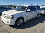 2007 Ford Expedition El Limited White vin: 1FMFK19587LA40064