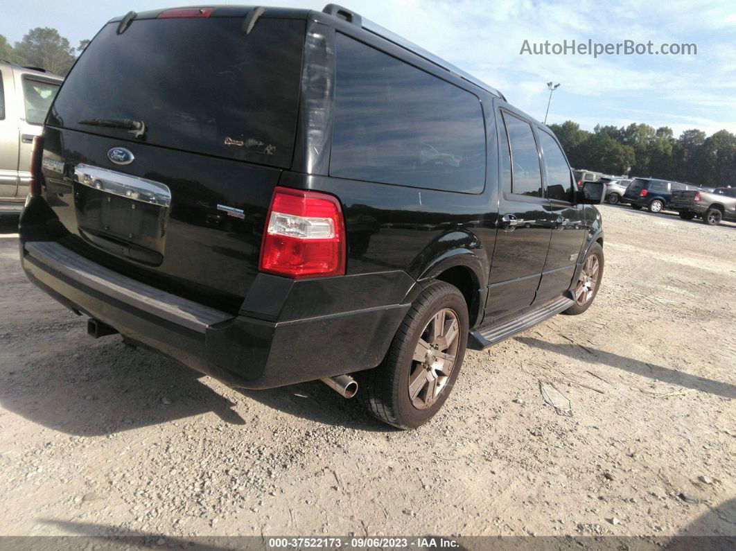 2007 Ford Expedition El Limited Black vin: 1FMFK19597LA06358