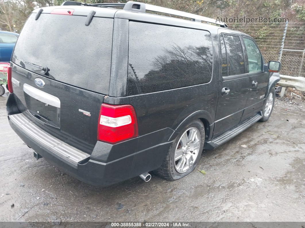 2007 Ford Expedition El Limited Black vin: 1FMFK19597LA13097