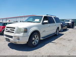 2007 Ford Expedition El Limited White vin: 1FMFK195X7LA02531