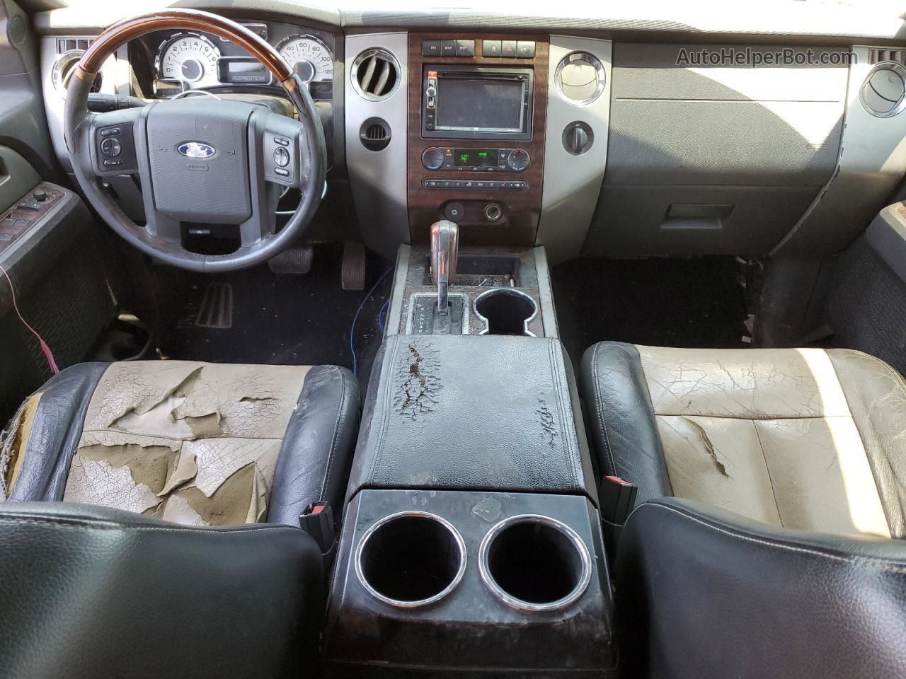 2007 Ford Expedition El Limited Черный vin: 1FMFK195X7LA09043