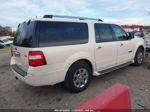 2007 Ford Expedition El Limited White vin: 1FMFK20507LA43771