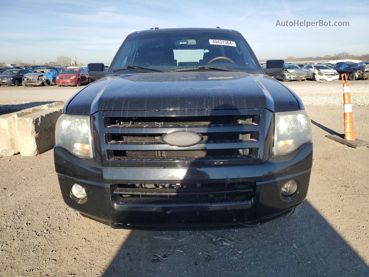 2007 Ford Expedition El Limited Black vin: 1FMFK20537LA39293