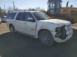 2007 Ford Expedition El Limited White vin: 1FMFK20547LA58094