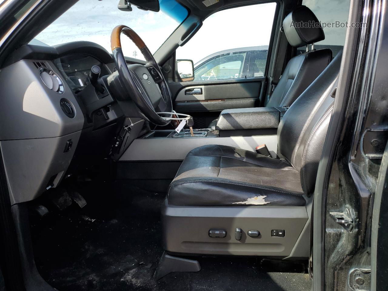 2007 Ford Expedition El Limited Black vin: 1FMFK20547LA84453
