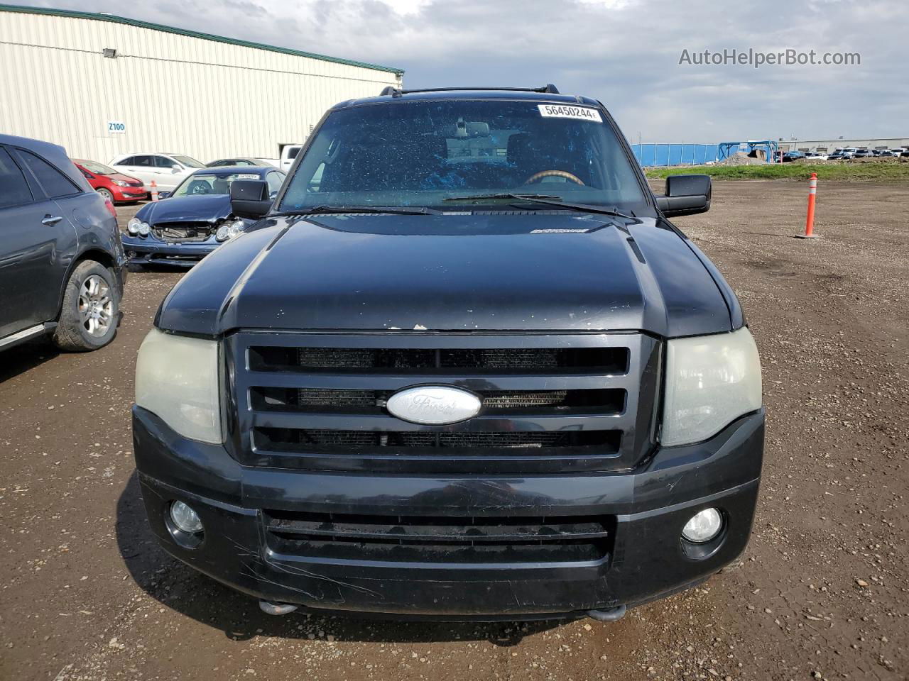 2007 Ford Expedition El Limited Black vin: 1FMFK20547LA84453