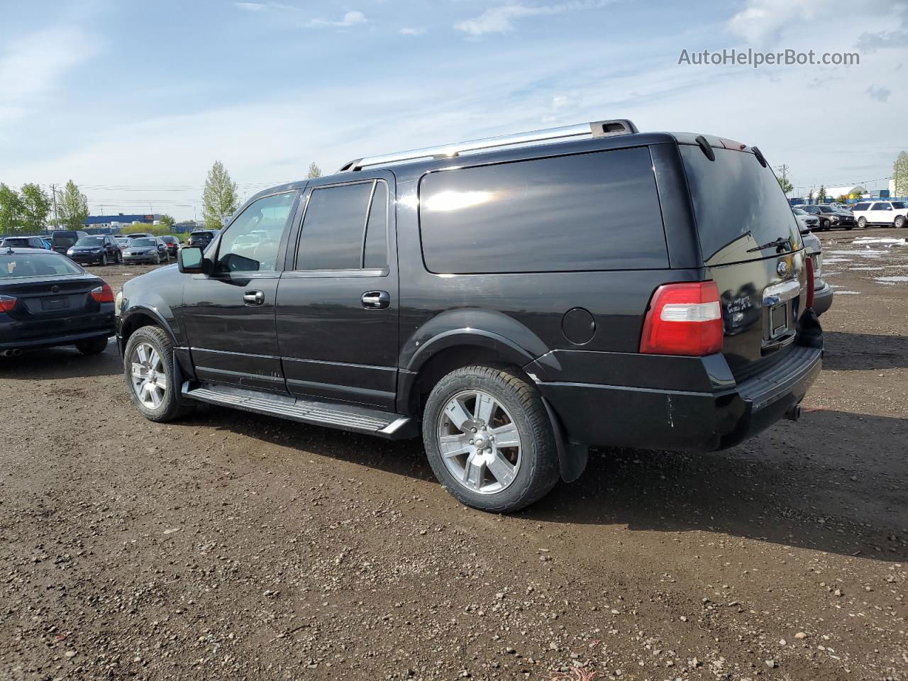 2007 Ford Expedition El Limited Black vin: 1FMFK20547LA84453