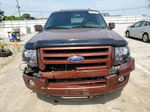 2007 Ford Expedition El Limited Burgundy vin: 1FMFK20557LA24004