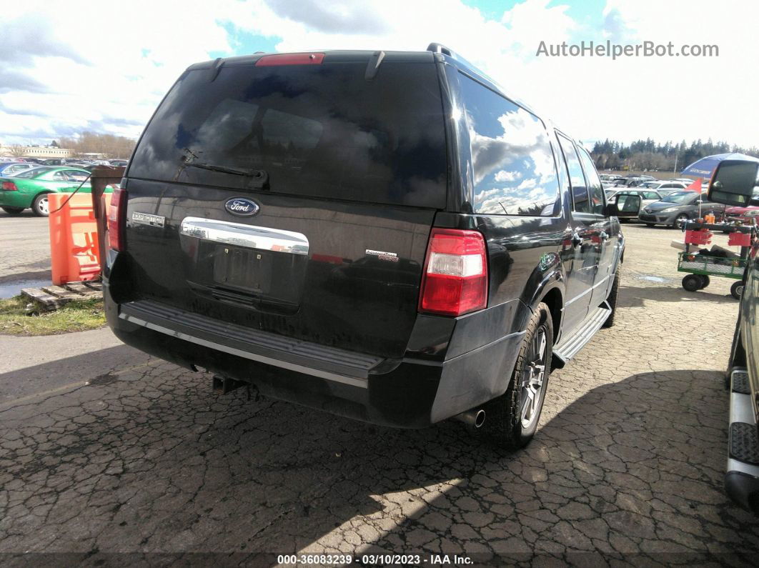 2007 Ford Expedition El Limited Black vin: 1FMFK20557LA90519